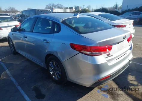 2016 Kia Optima Lx Turbo z USA, uszkodzony, nr VIN 5XXGT4L13GG001900